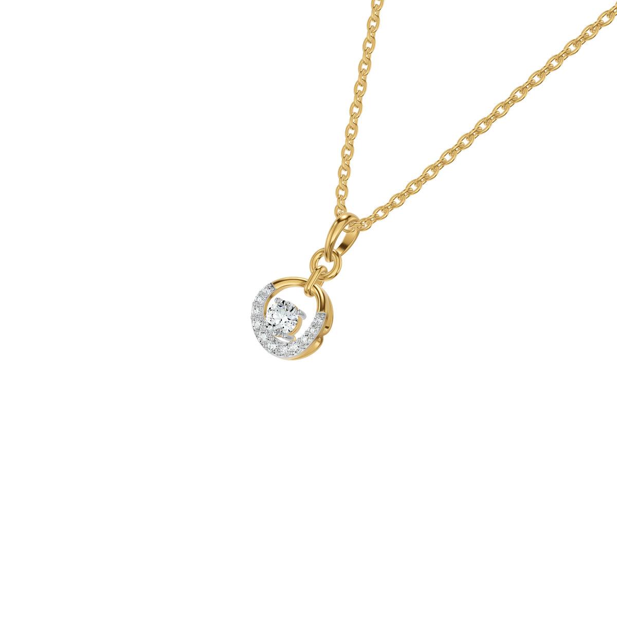 NJ-NSFP29110 18 KT / Yellow Gold