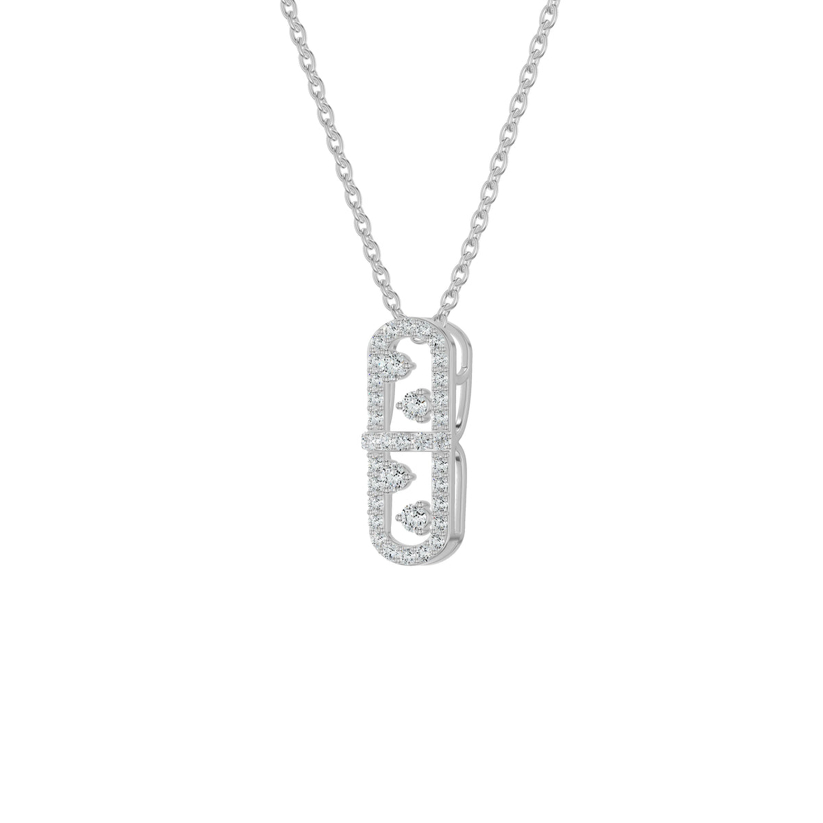NJ-NSFP4082 18 KT / White Gold