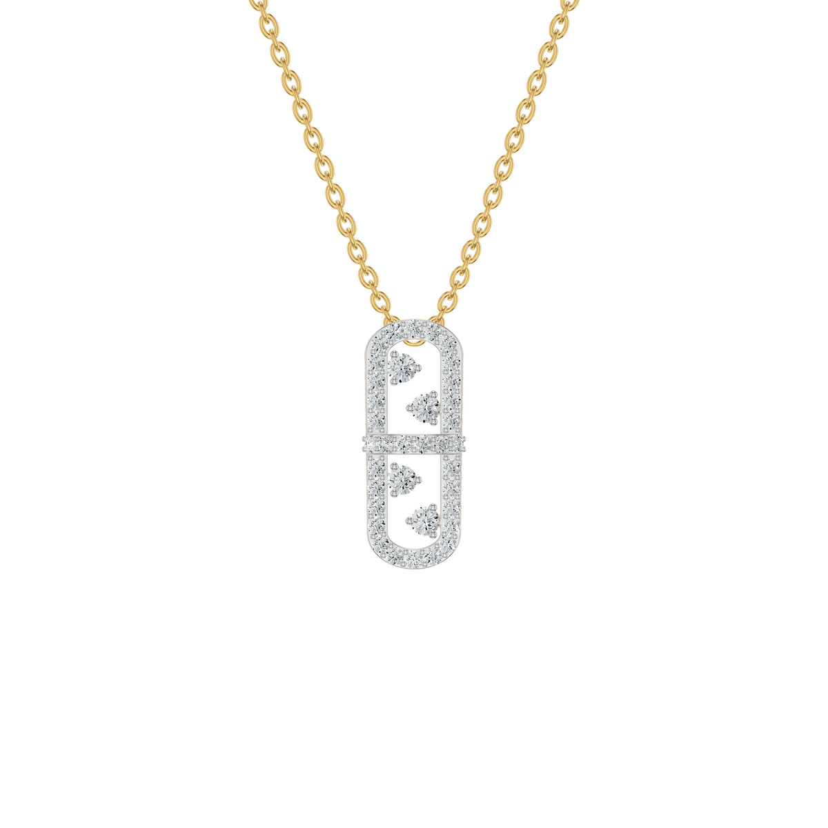 NJ-NSFP4082 18 KT / Yellow Gold