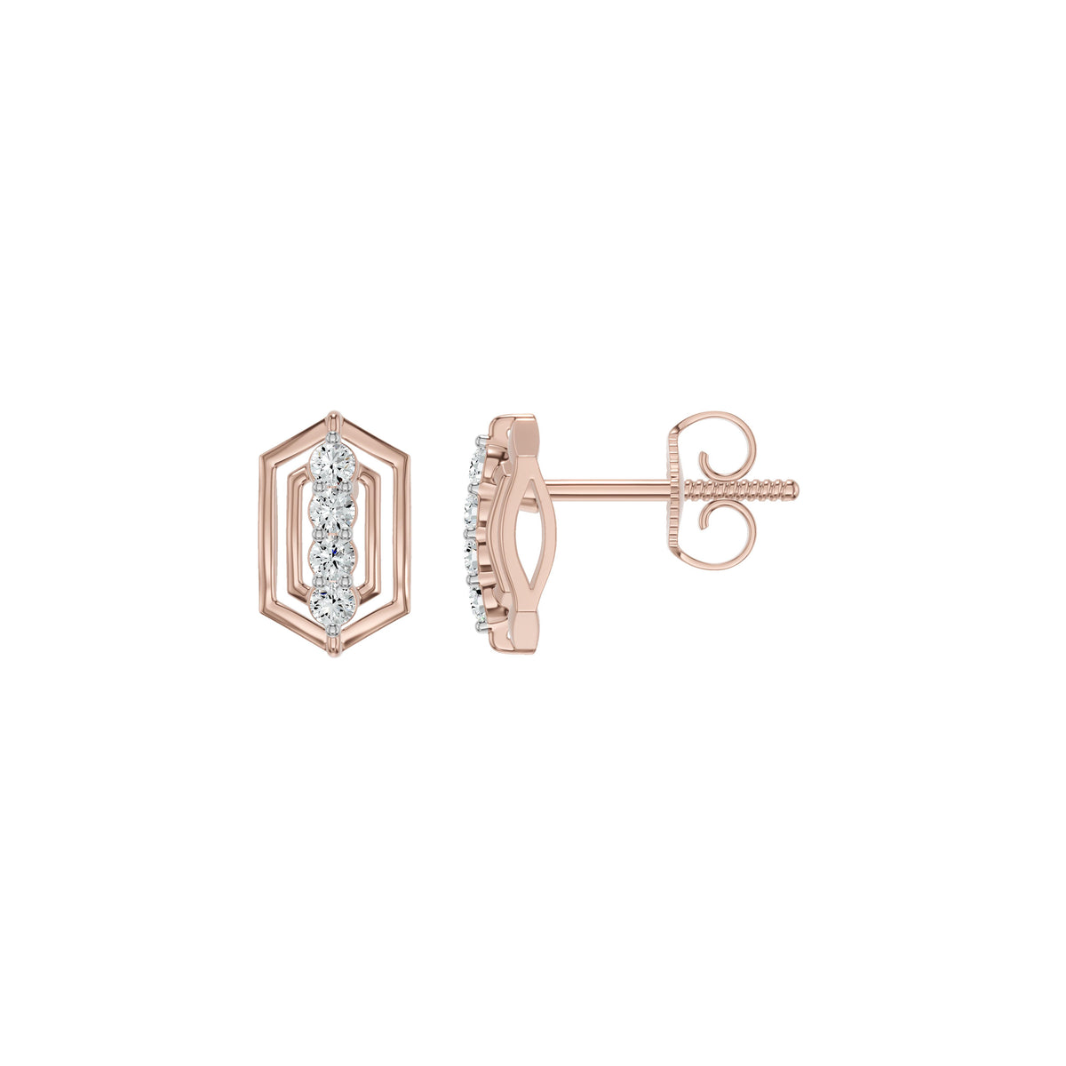NJ-NSFPER18410 18 KT / Rose Gold
