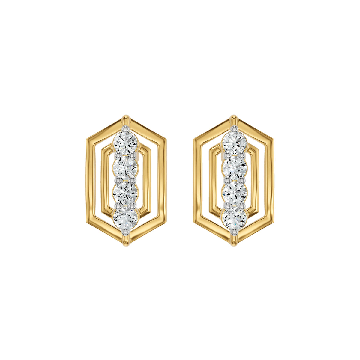 NJ-NSFPER18410 18 KT / Yellow Gold