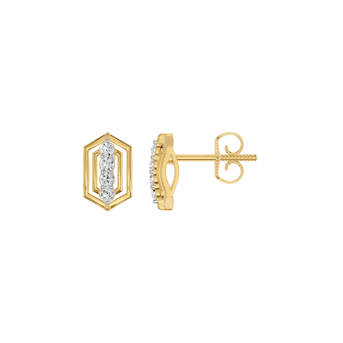 NJ-NSFPER18410 18 KT / Yellow Gold