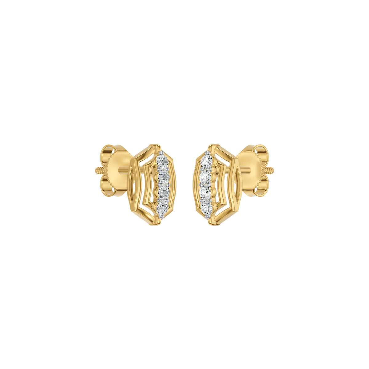 NJ-NSFPER18410 18 KT / Yellow Gold