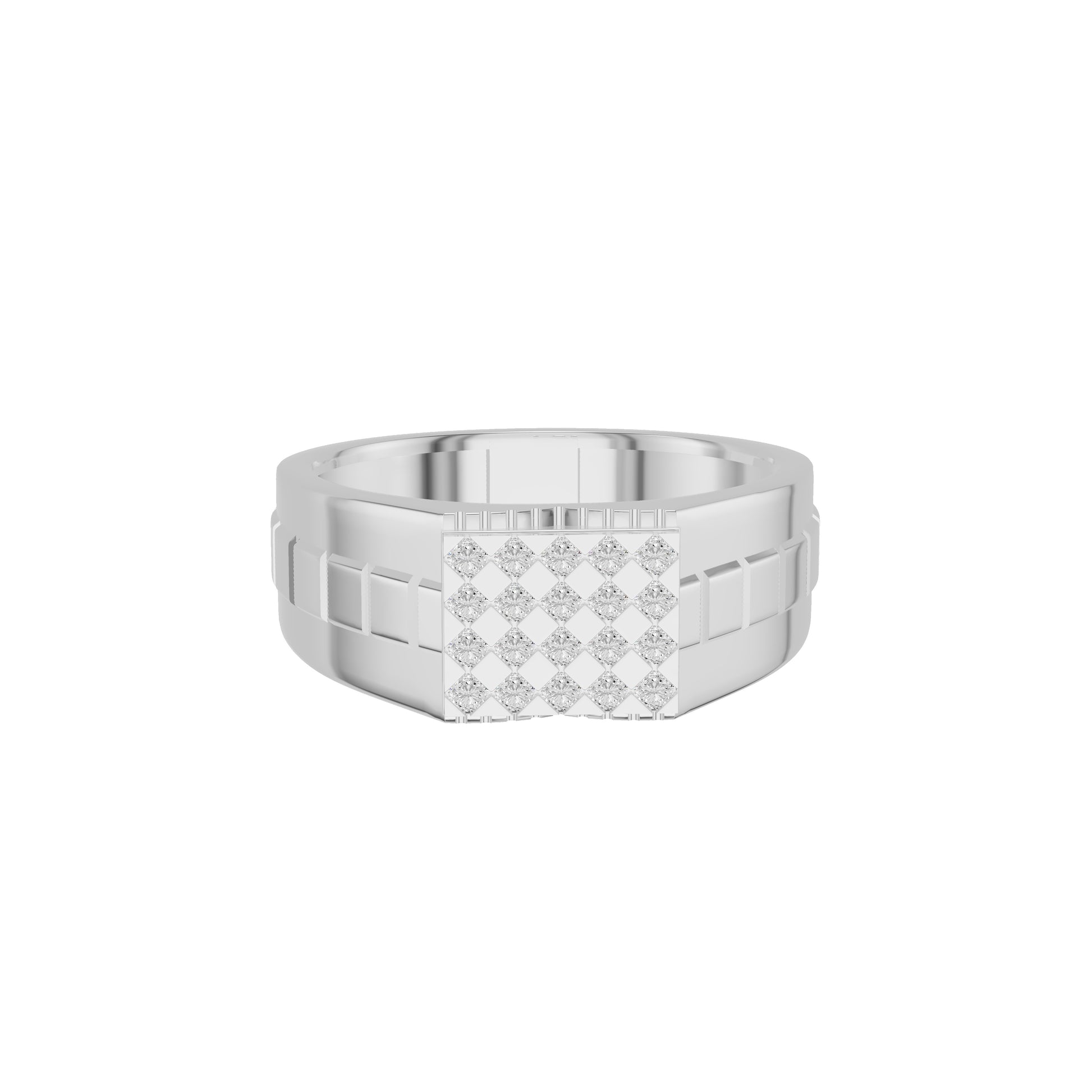 OJ-GR-3657 18 KT / White Gold / 24