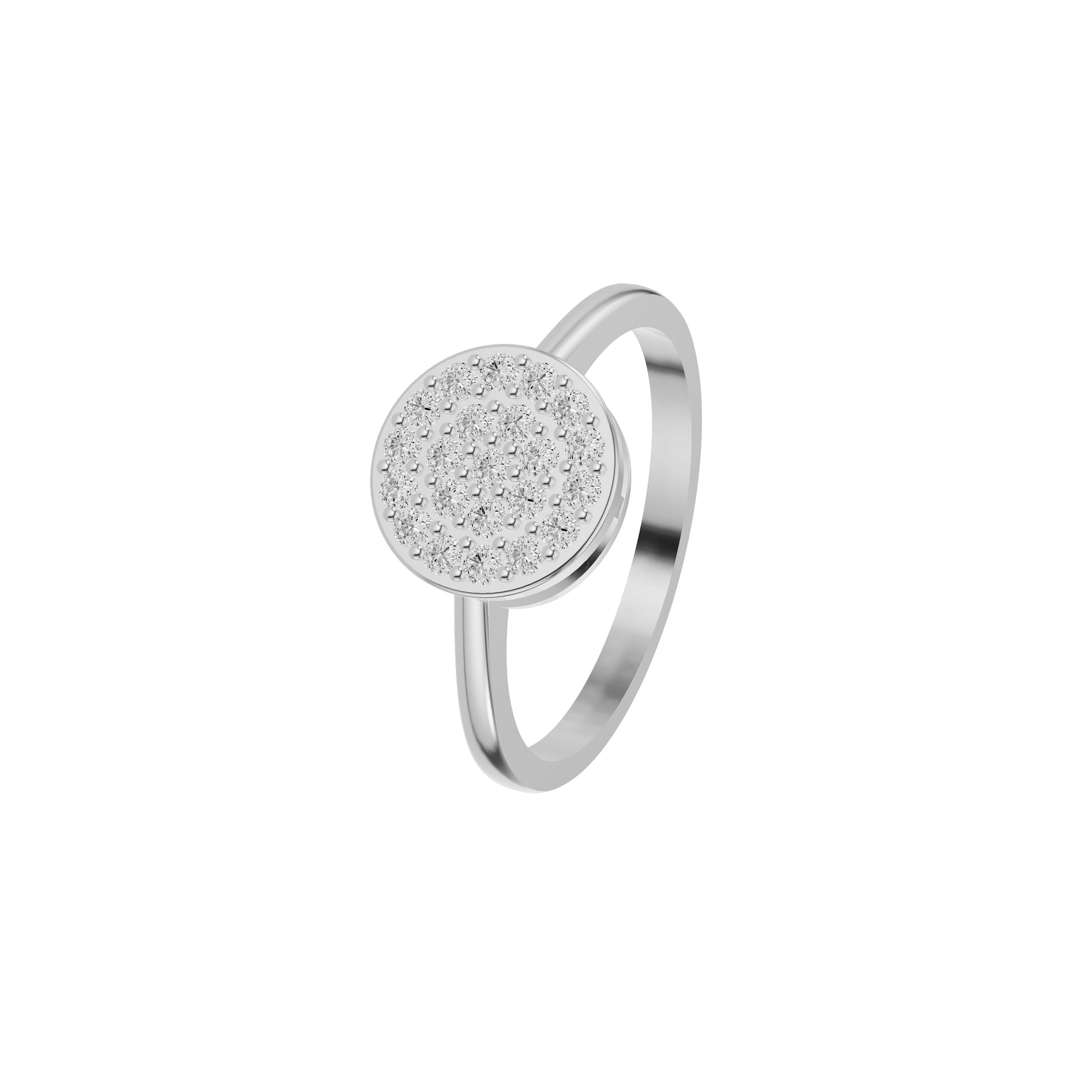 OJ-LR-16597A 18 KT / White Gold / 18