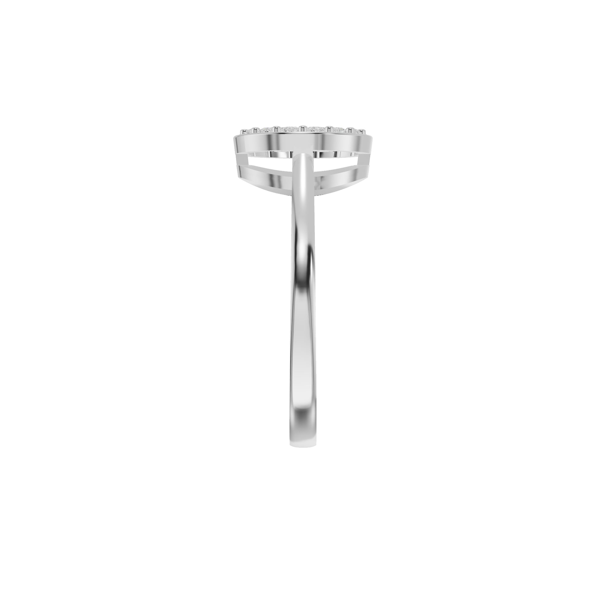 OJ-LR-16597A 18 KT / White Gold / 18