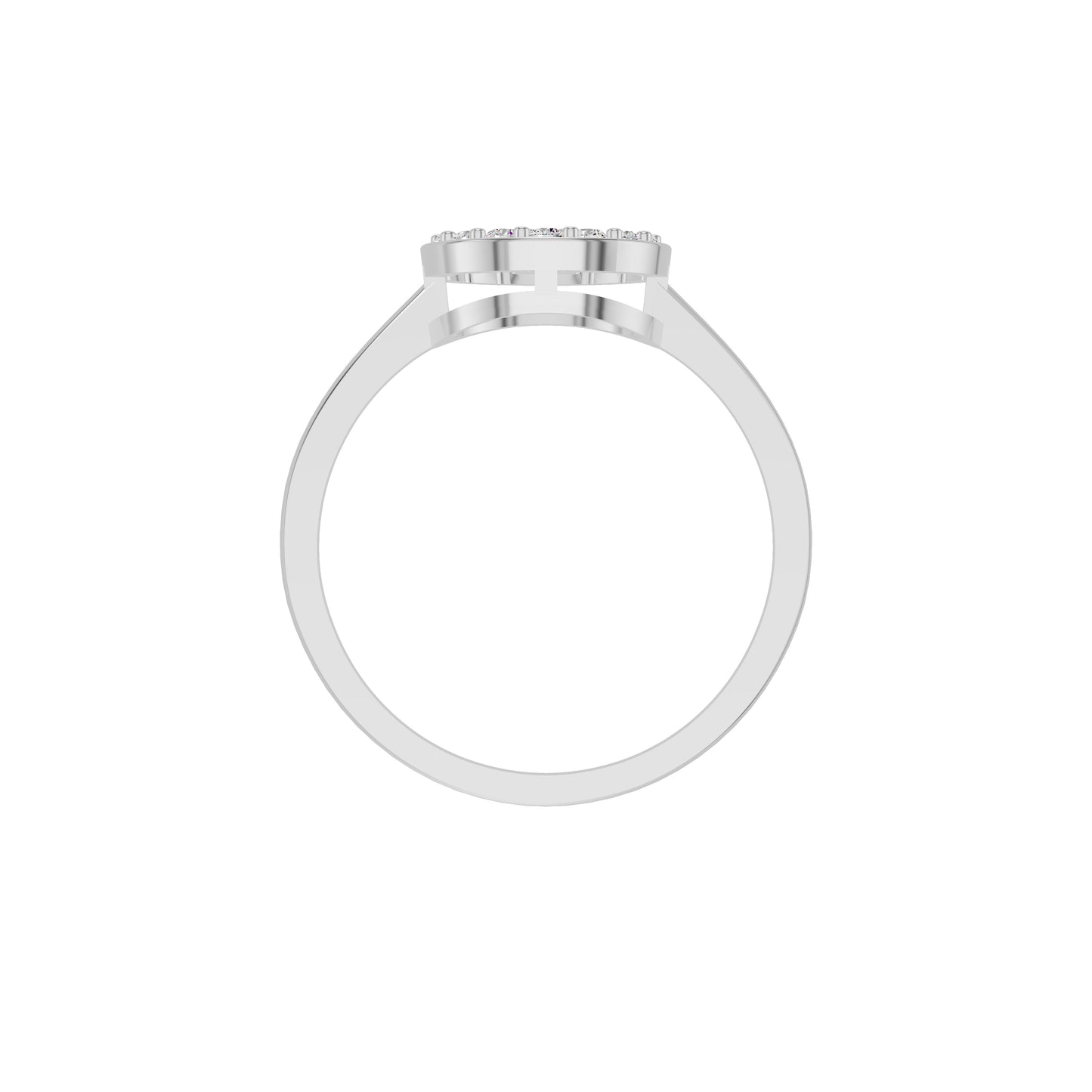OJ-LR-16597A 18 KT / White Gold / 18