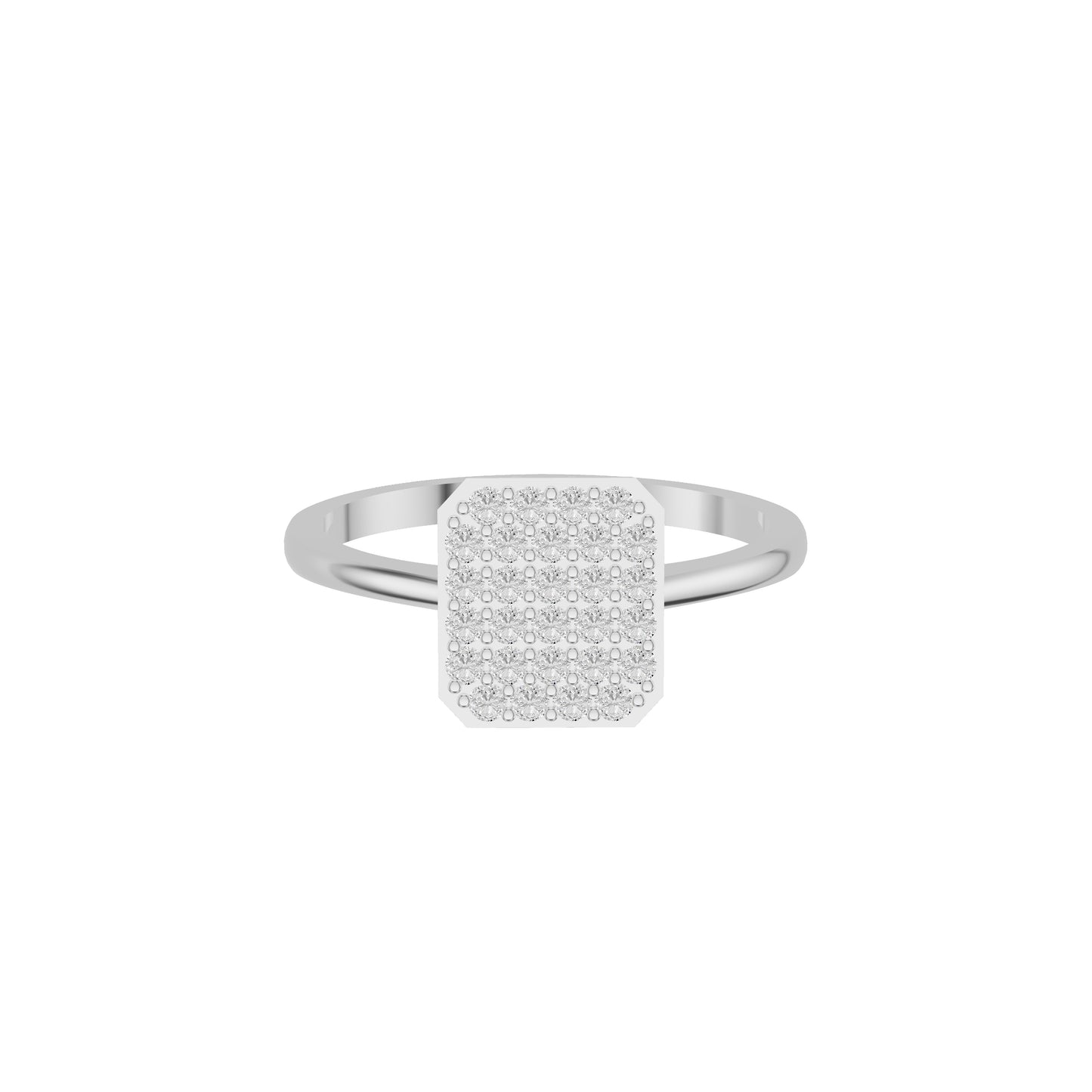 OJ-LR-16610A 18 KT / White Gold / 18