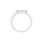 OJ-LR-16611A 18 KT / White Gold / 18