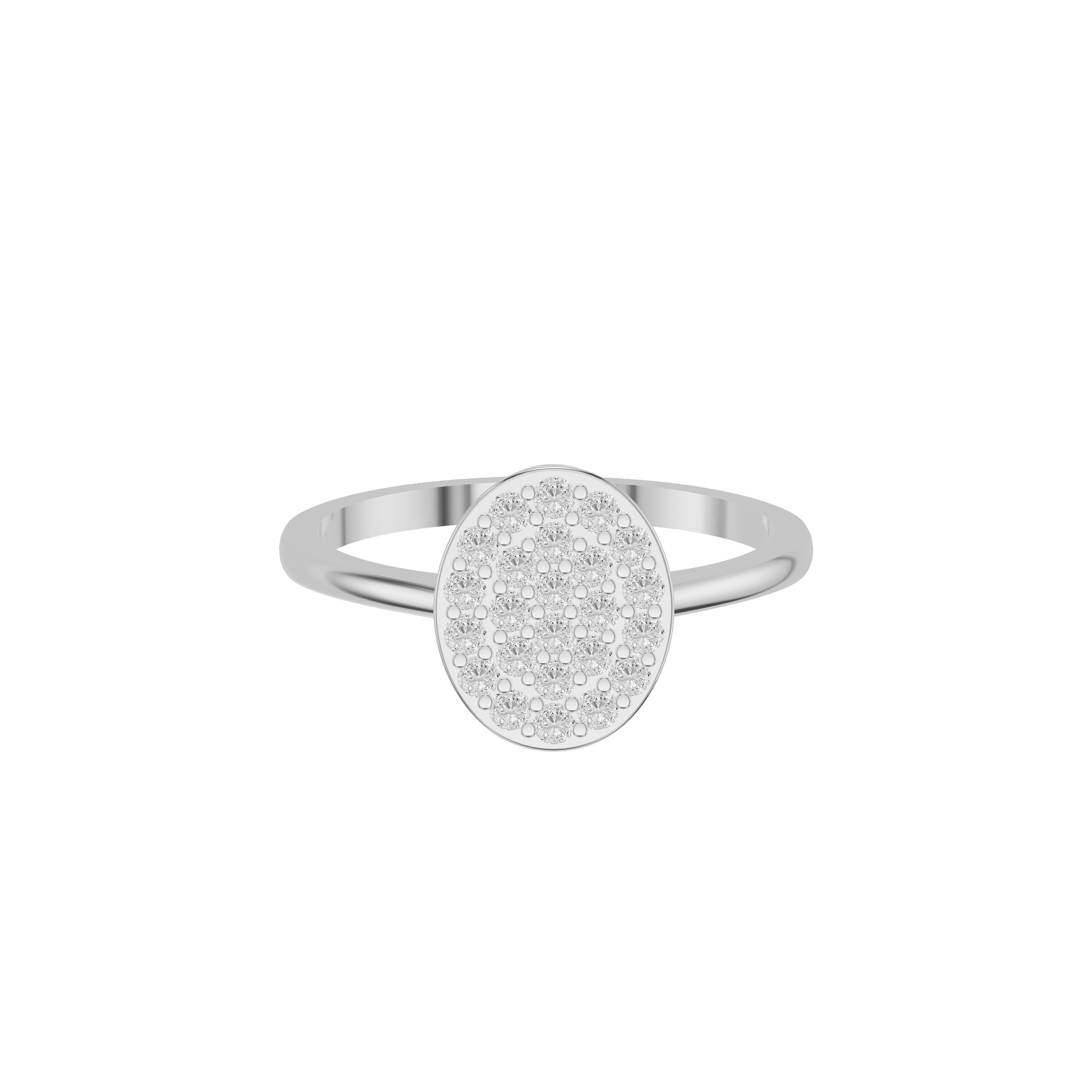 OJ-LR-16612A 18 KT / White Gold / 18