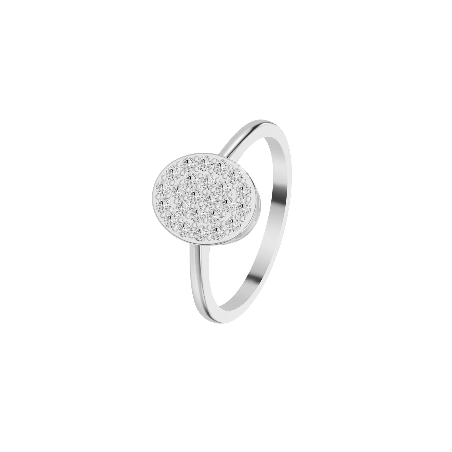 OJ-LR-16612A 18 KT / White Gold / 18