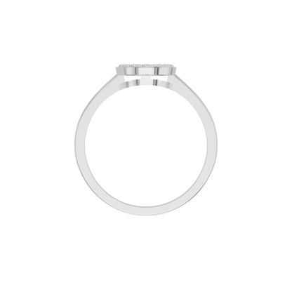 OJ-LR-16612A 18 KT / White Gold / 18