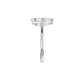 OJ-LR-16613A 18 KT / White Gold / 18