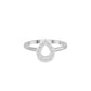 OJ-LR-16614A 18 KT / White Gold / 18