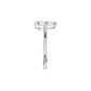 OJ-LR-16614A 18 KT / White Gold / 18