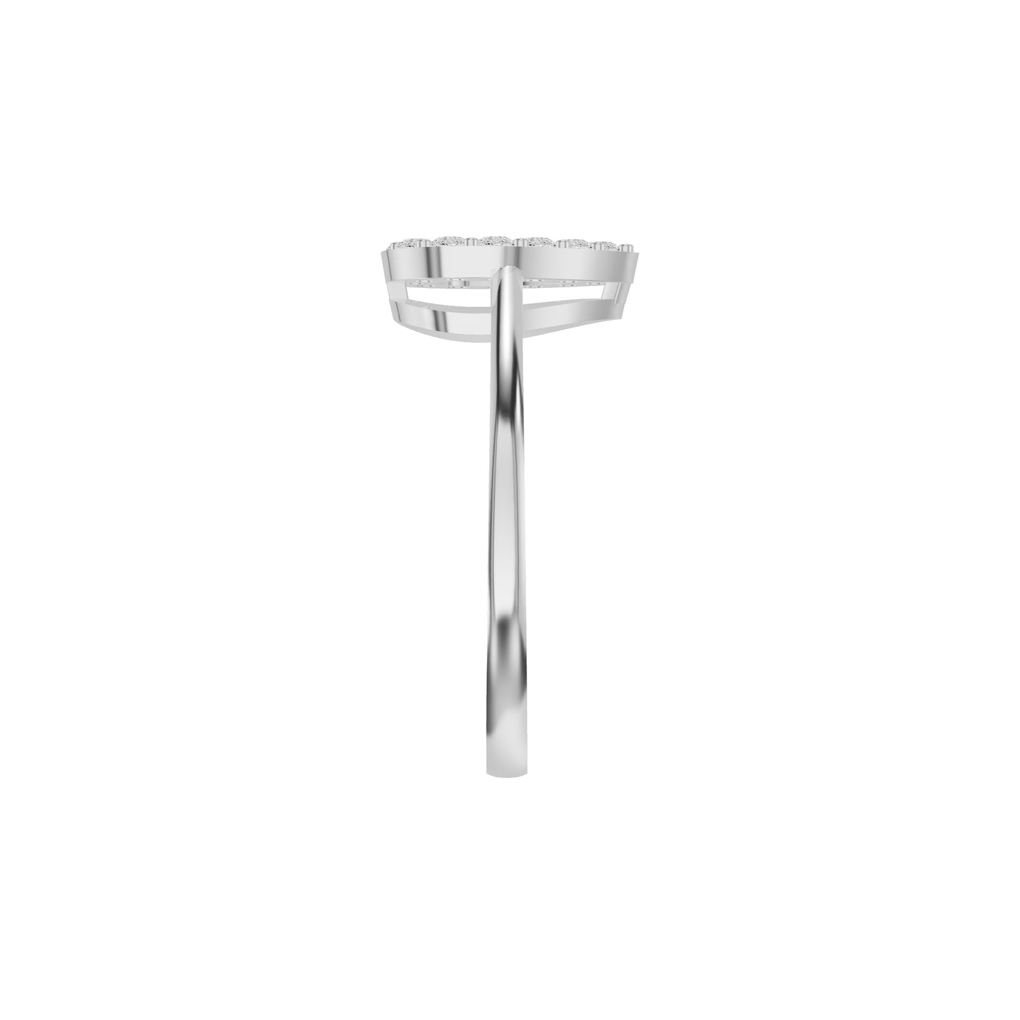 OJ-LR-16614A 18 KT / White Gold / 18