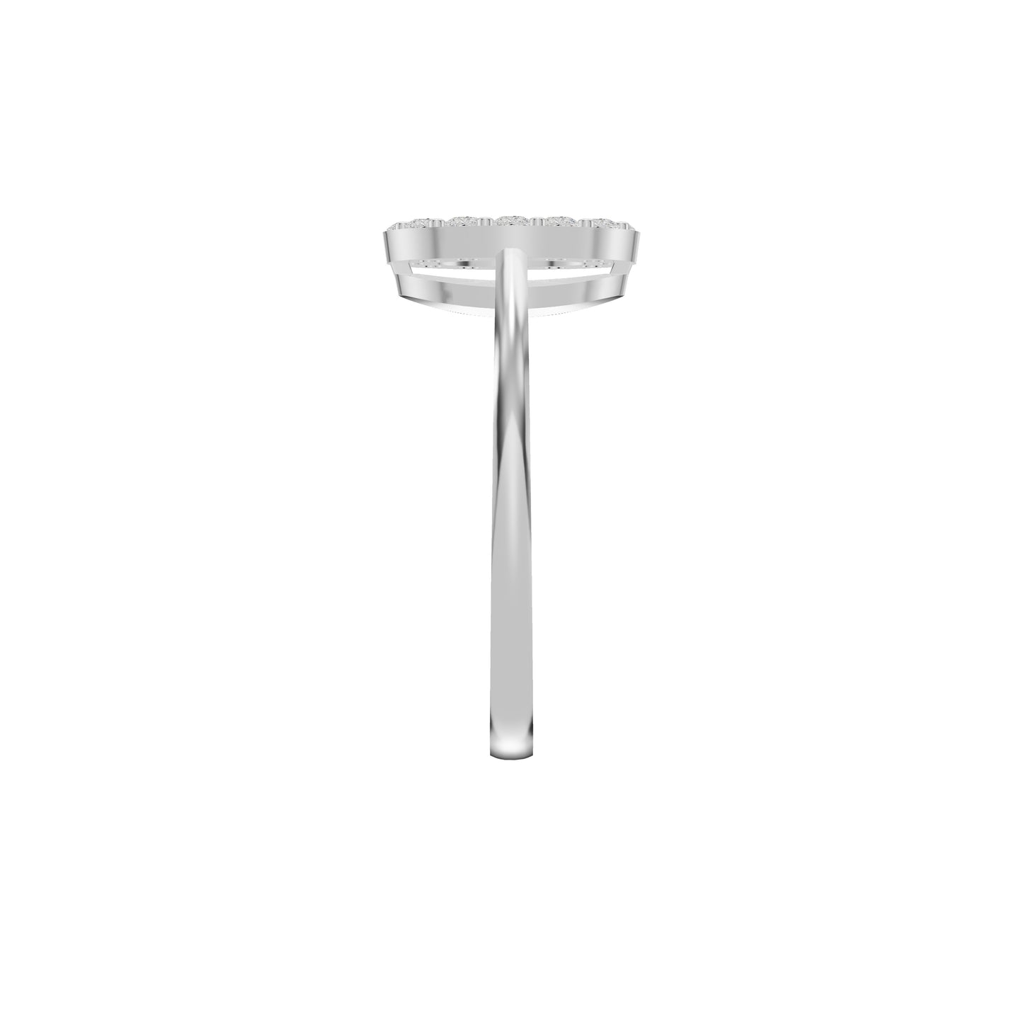 OJ-LR-16615A 18 KT / White Gold / 18