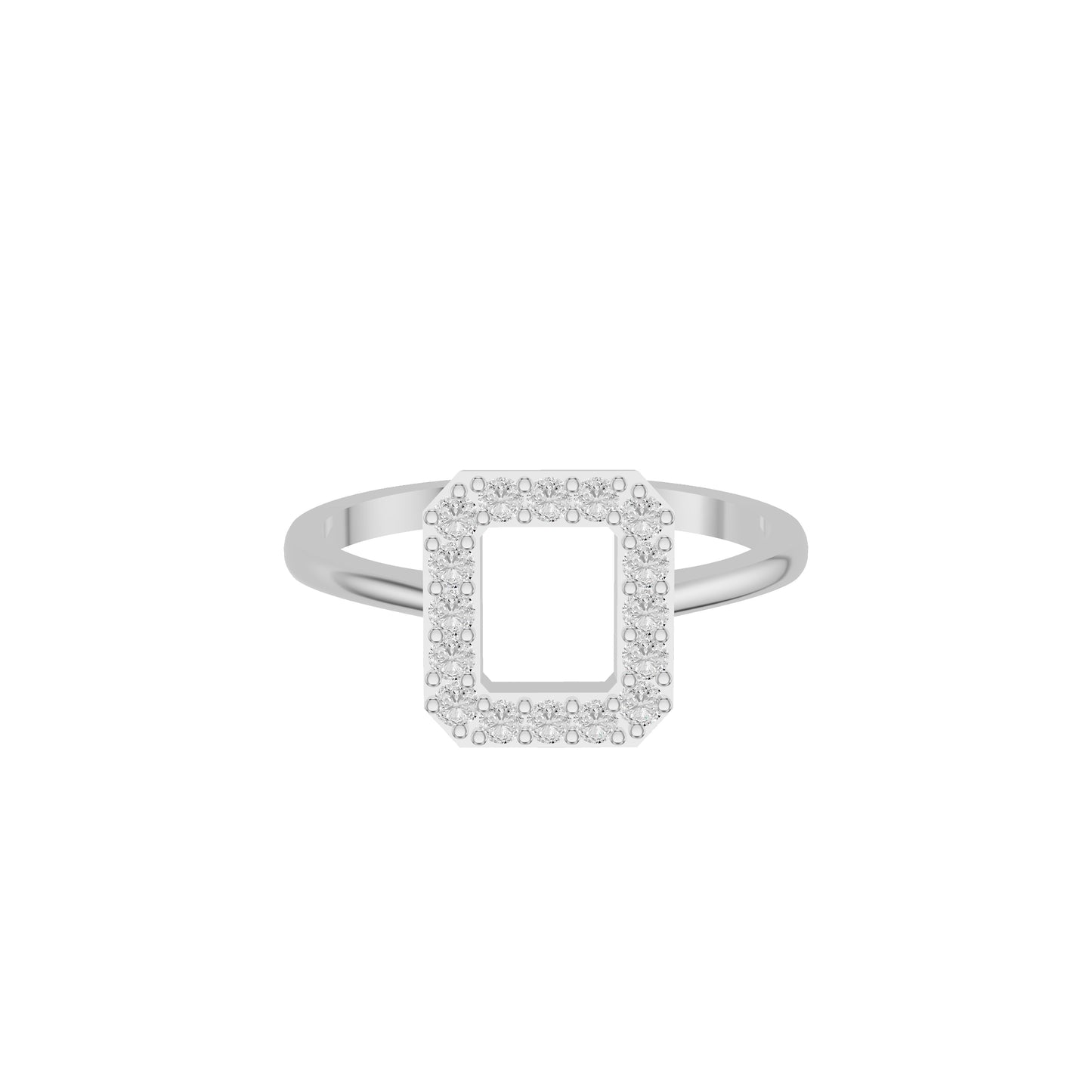 OJ-LR-16617A 18 KT / White Gold / 18