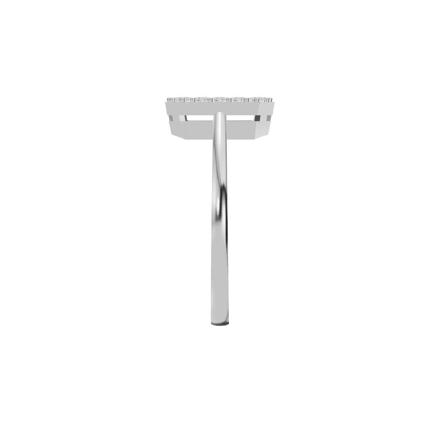 OJ-LR-16617A 18 KT / White Gold / 18