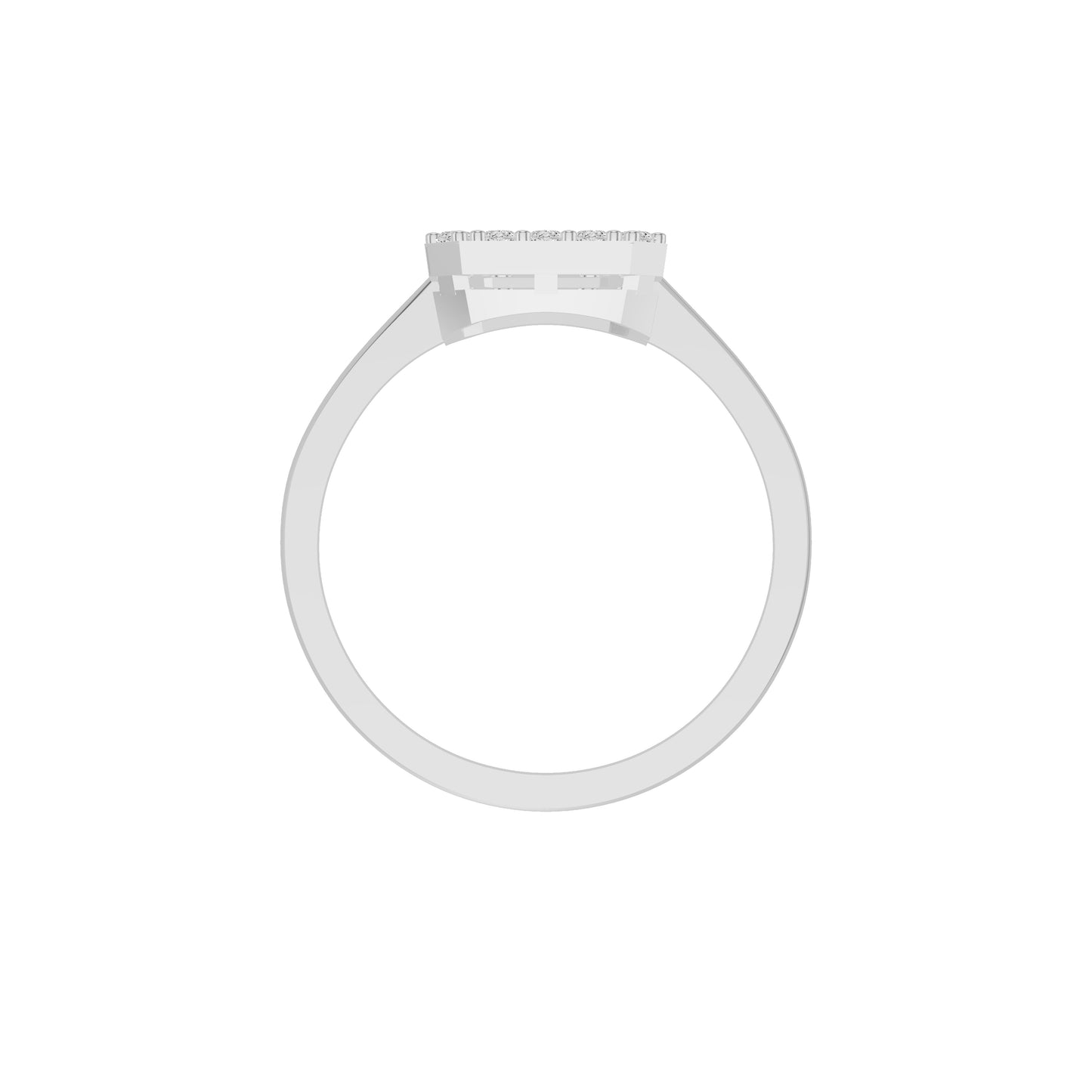 OJ-LR-16617A 18 KT / White Gold / 18