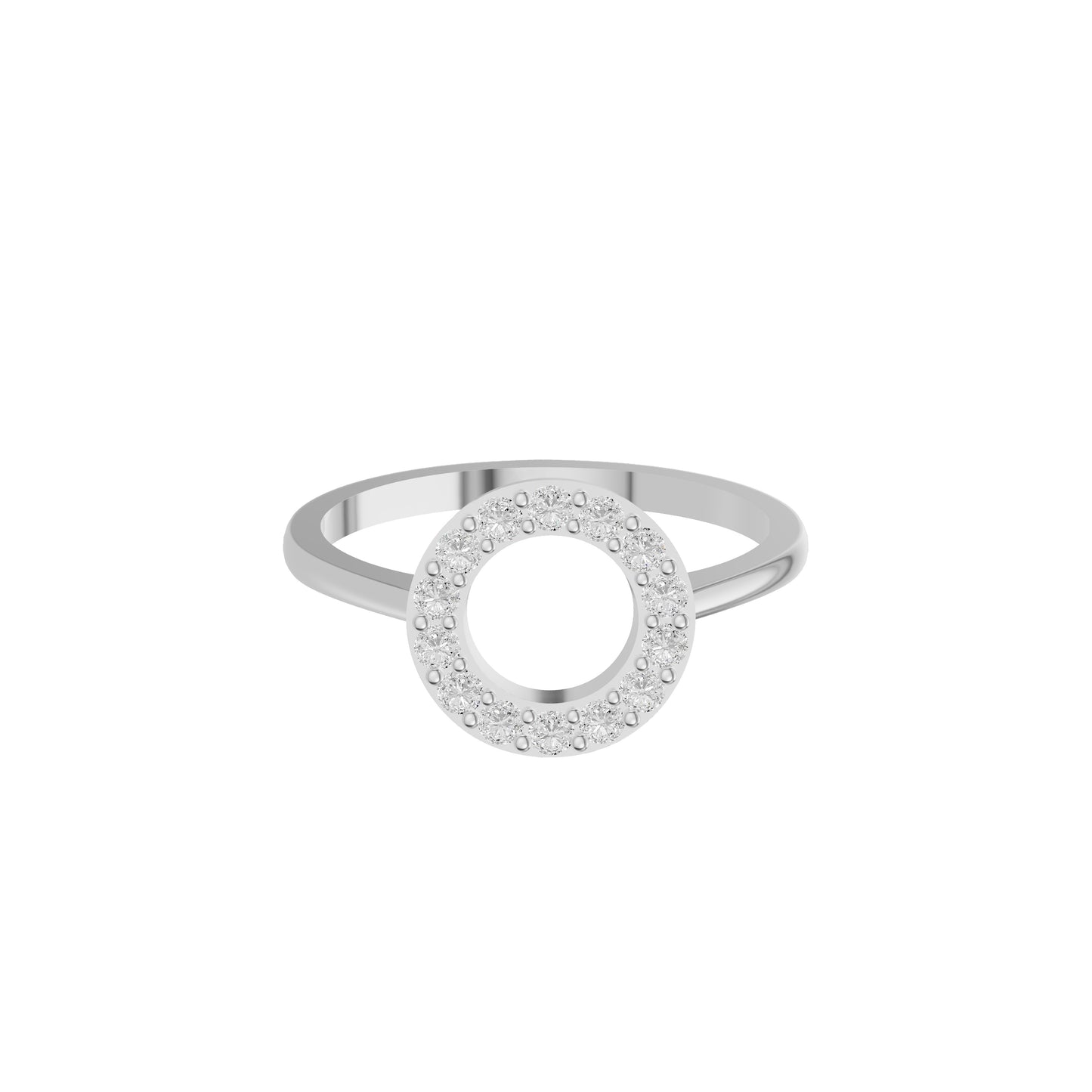 OJ-LR-16621A 18 KT / White Gold / 18