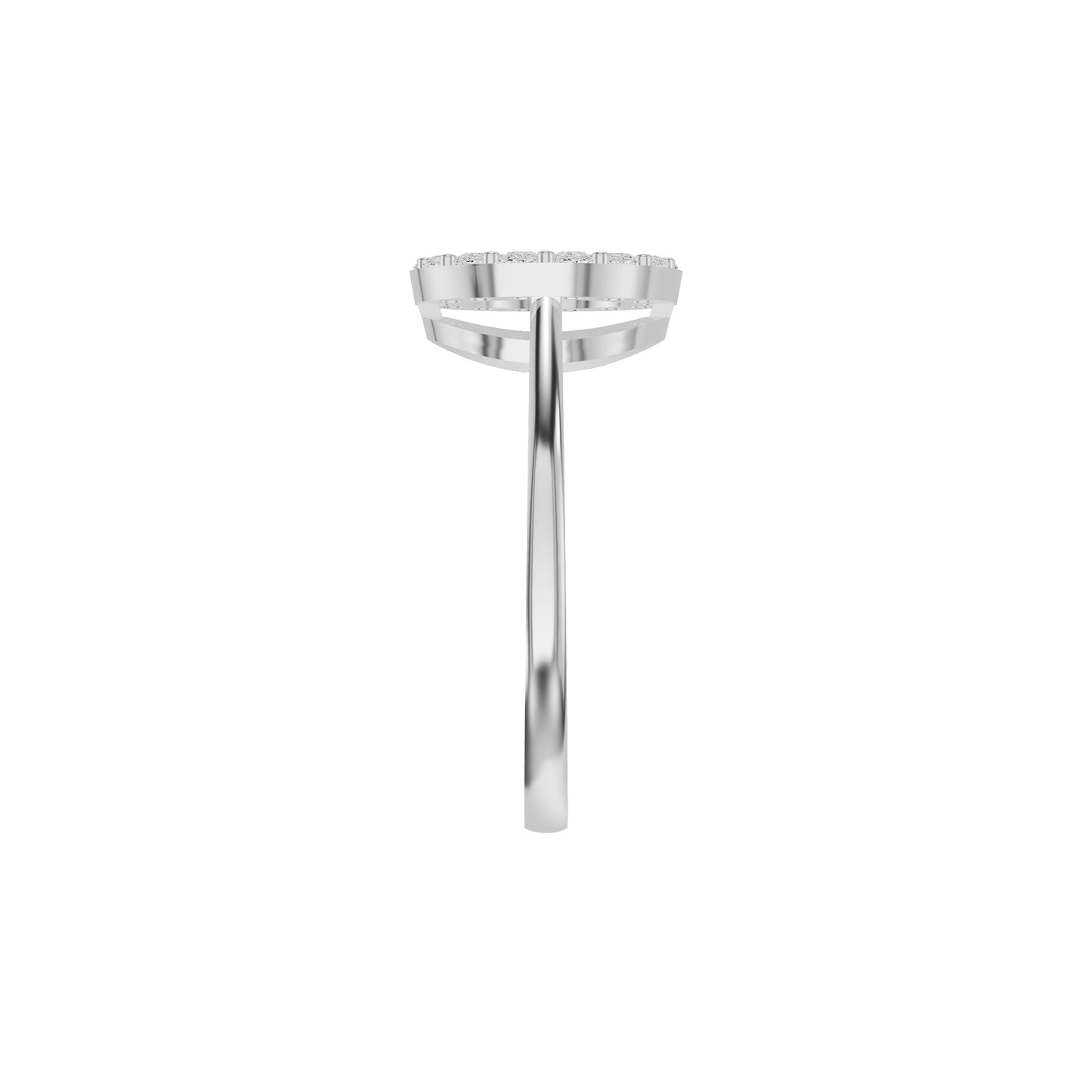 OJ-LR-16621A 18 KT / White Gold / 18
