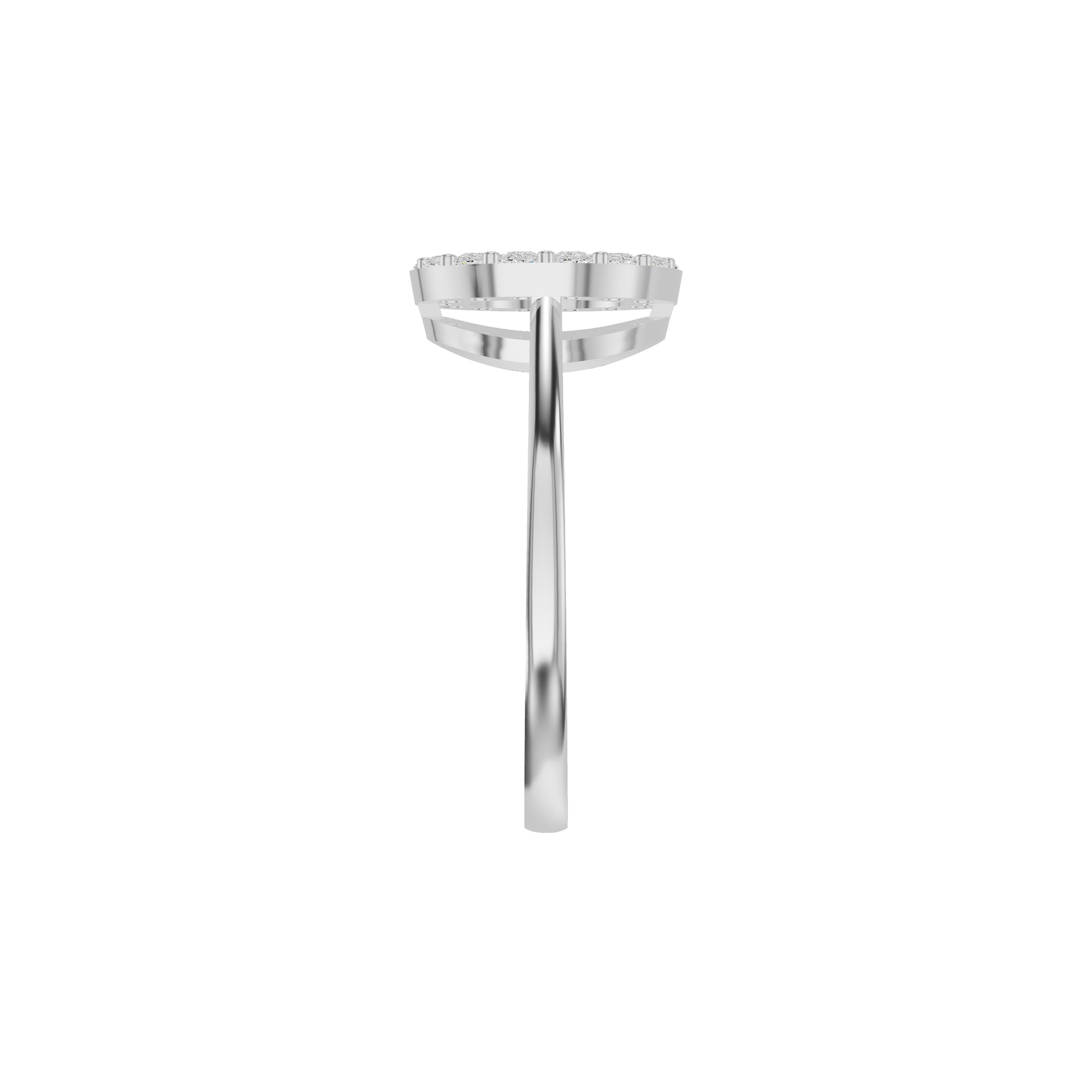 OJ-LR-16621A 18 KT / White Gold / 18