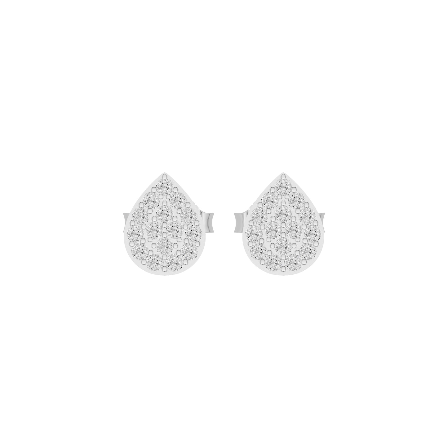 OJ-PS-5219EA 18 KT / White Gold