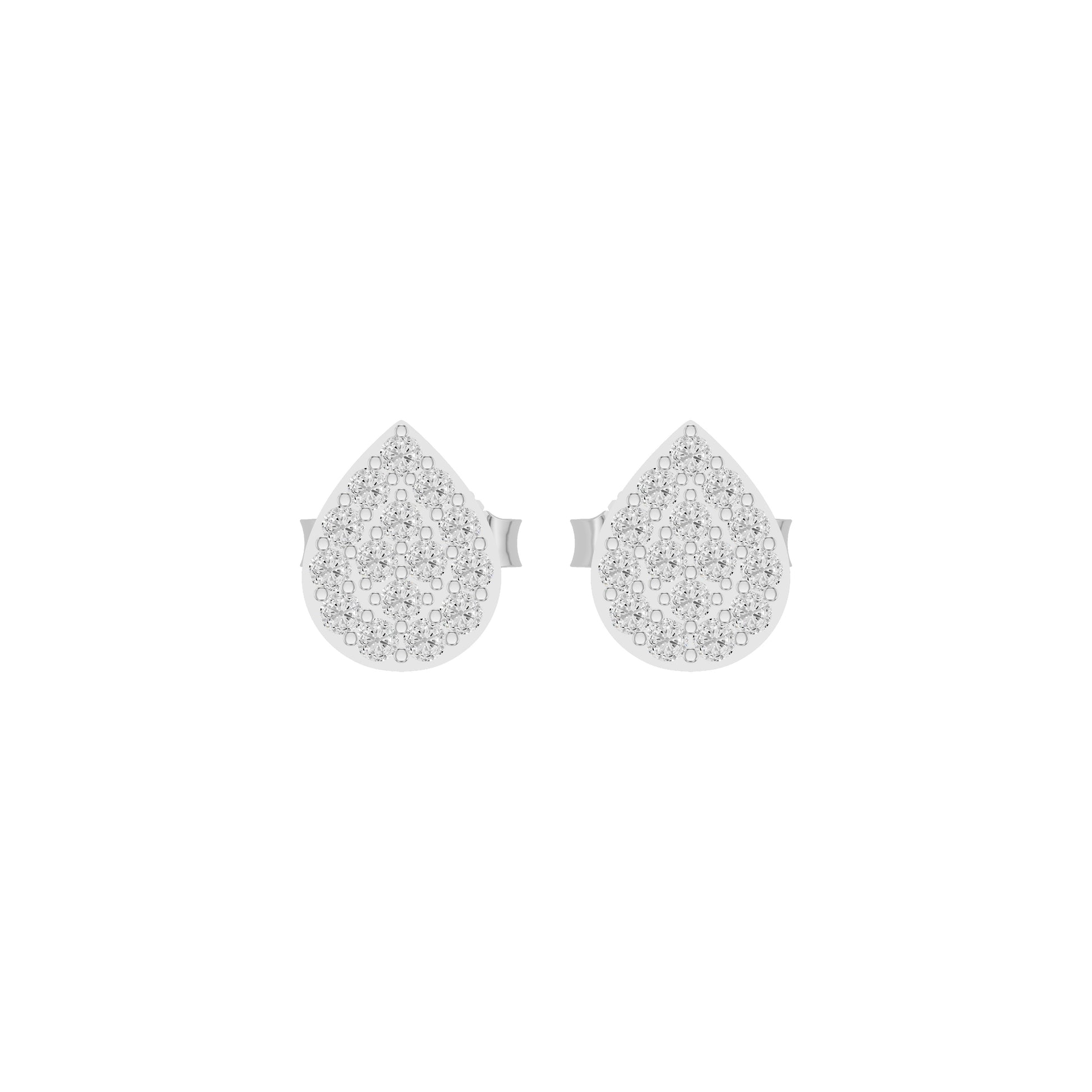 OJ-PS-5219EA 18 KT / White Gold
