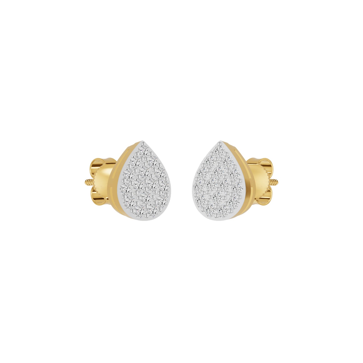 OJ-PS-5219EA 18 KT / Yellow Gold