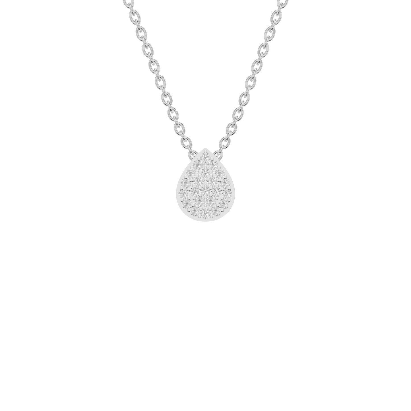 OJ-PS-5219PA 18 KT / White Gold