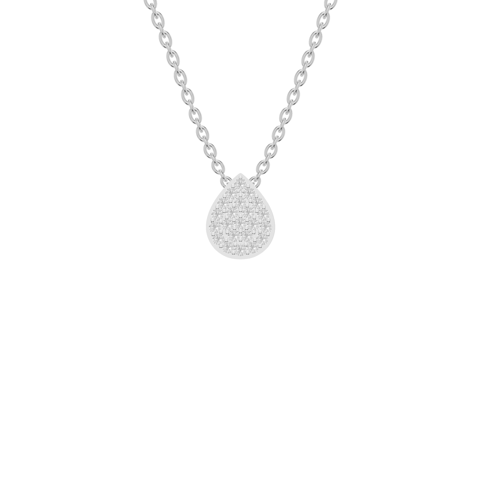 OJ-PS-5219PA 18 KT / White Gold