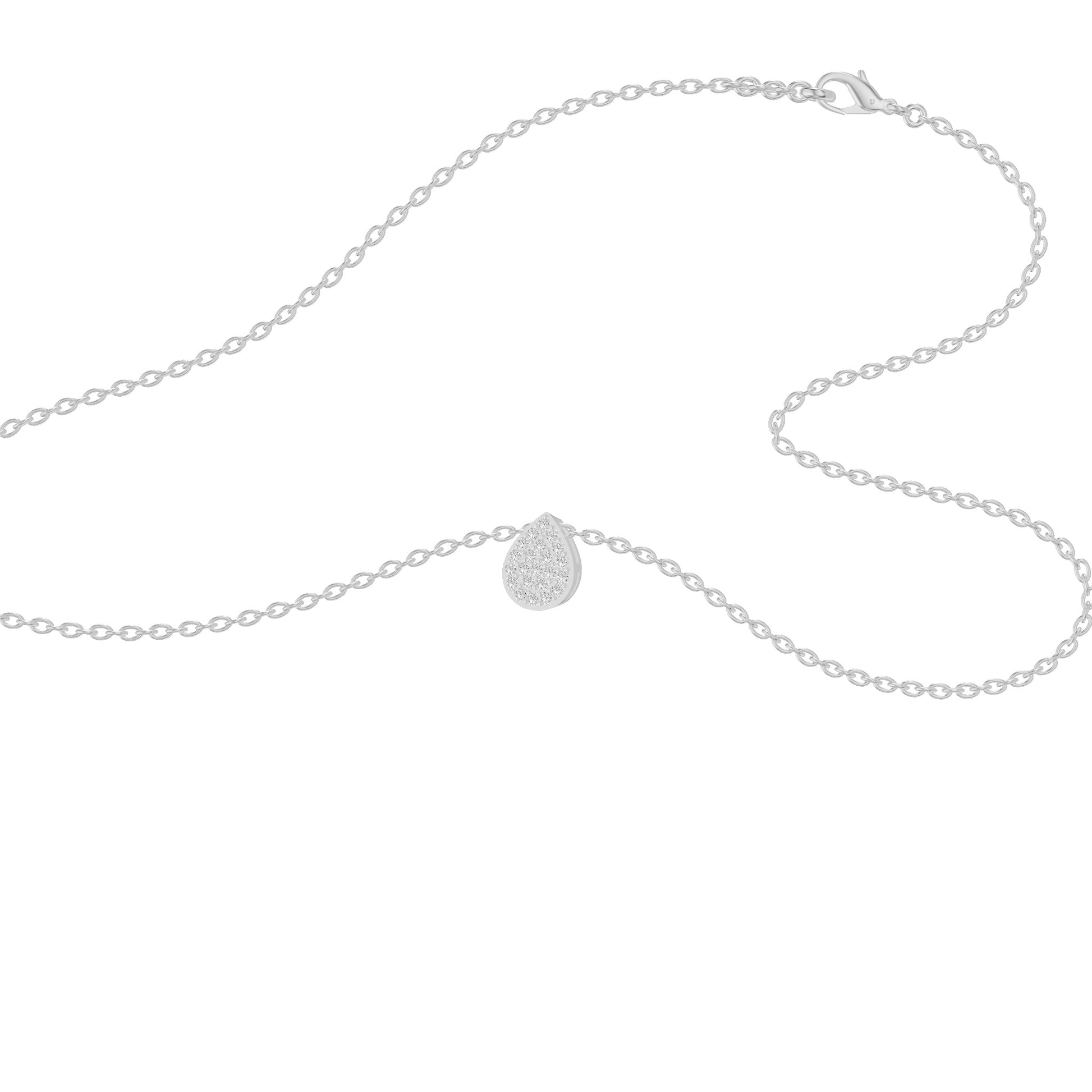 OJ-PS-5219PA 18 KT / White Gold