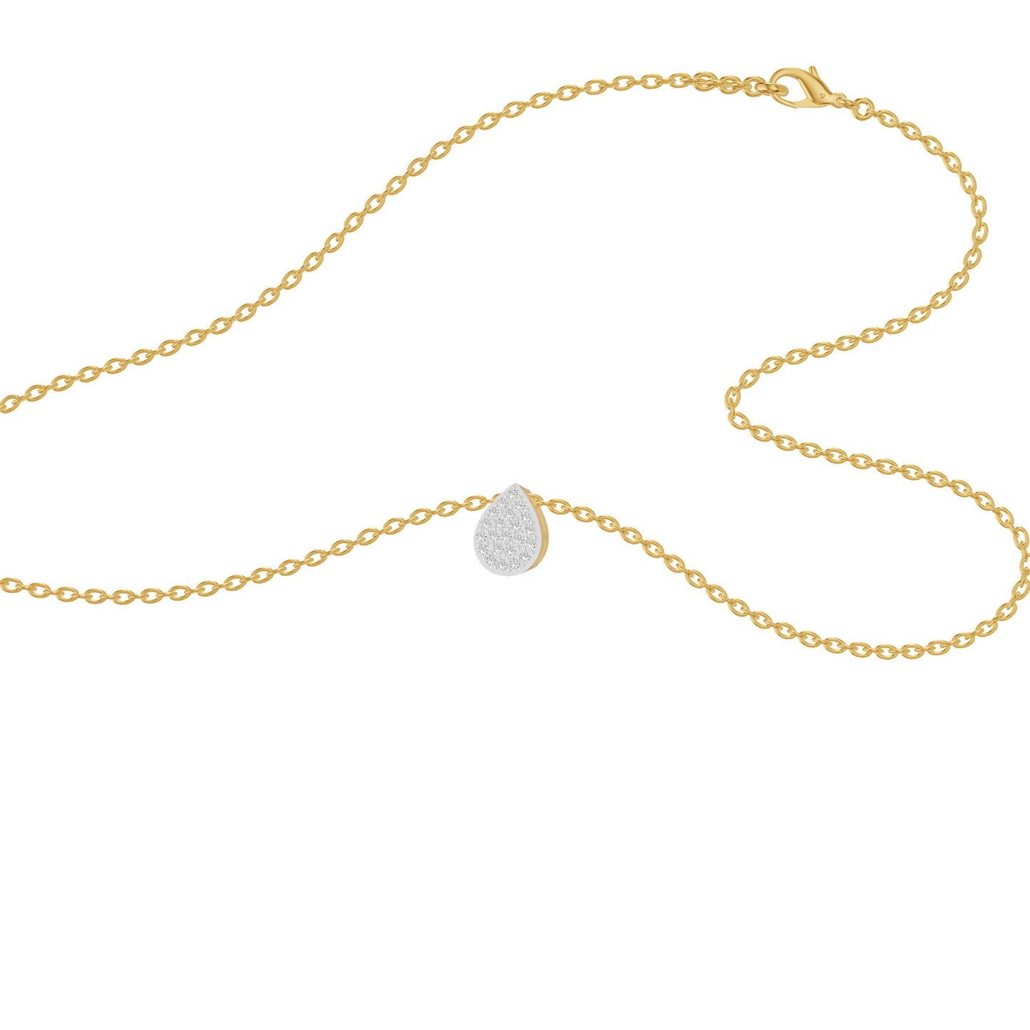 OJ-PS-5219PA 18 KT / Yellow Gold