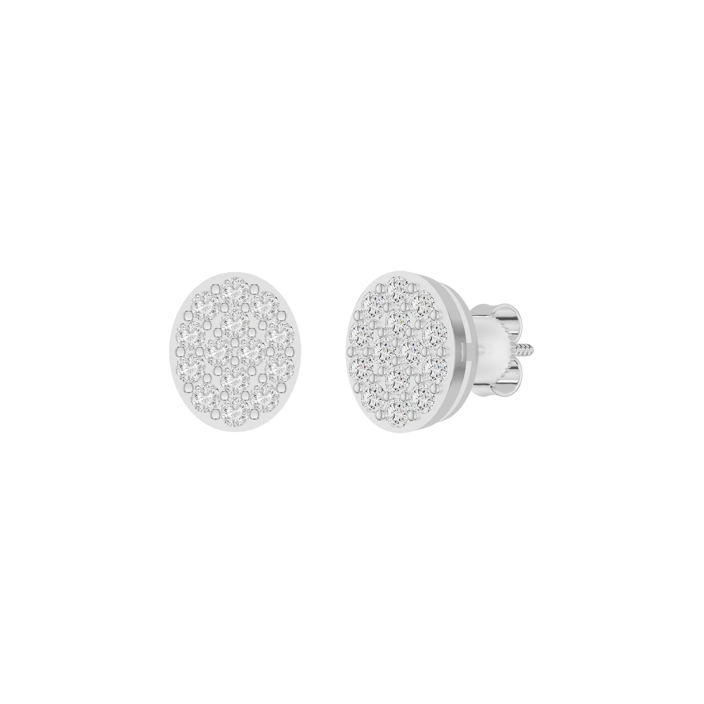 OJ-PS-5220EA 18 KT / White Gold