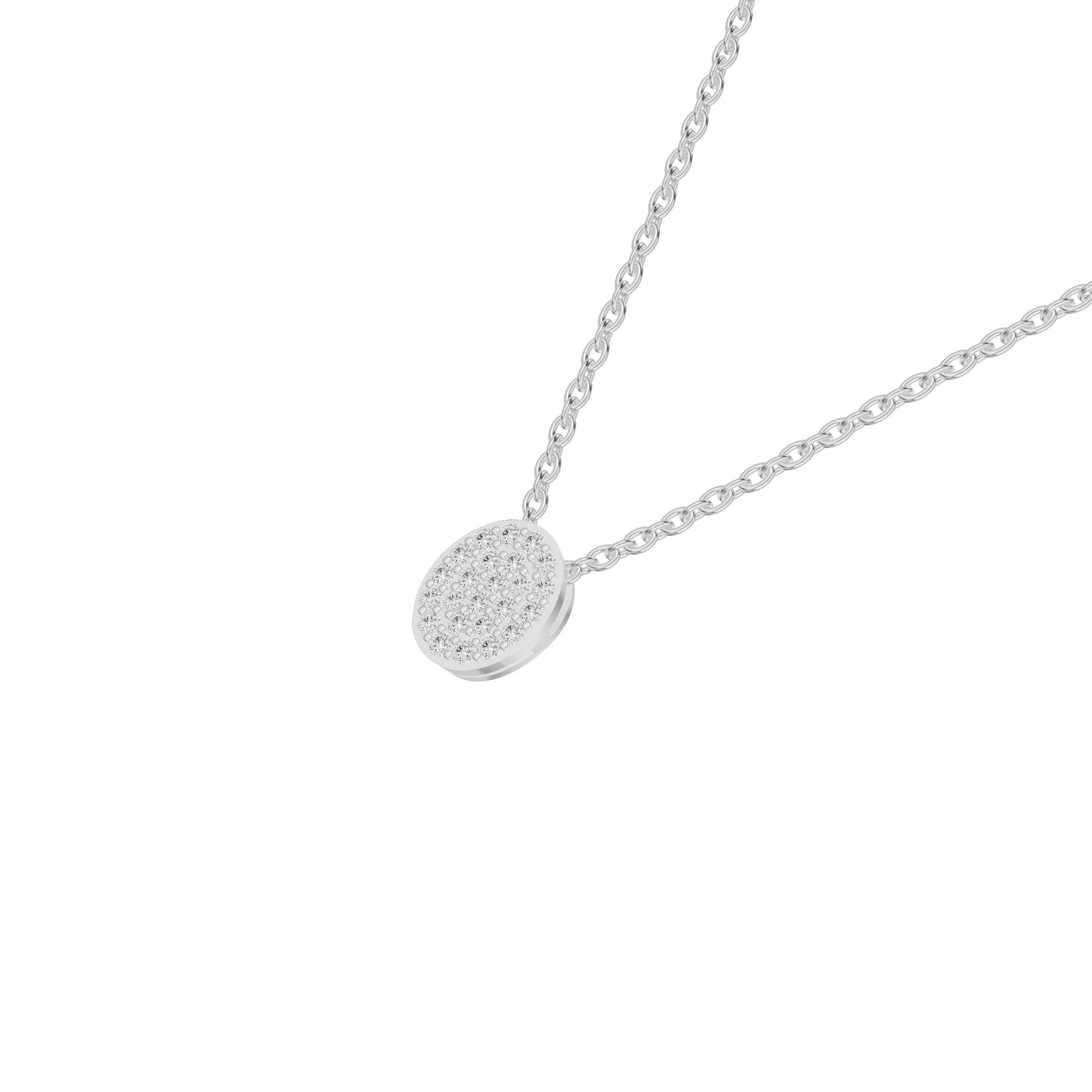 OJ-PS-5220PA 18 KT / White Gold