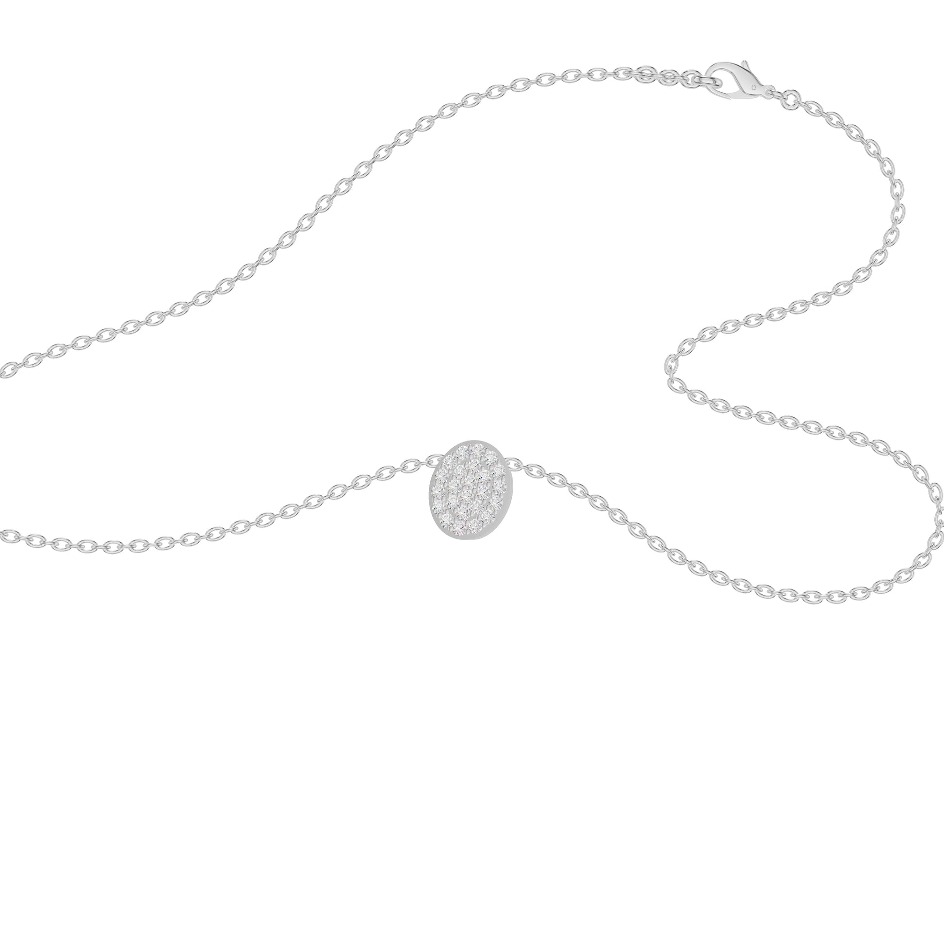 OJ-PS-5220PA 18 KT / White Gold