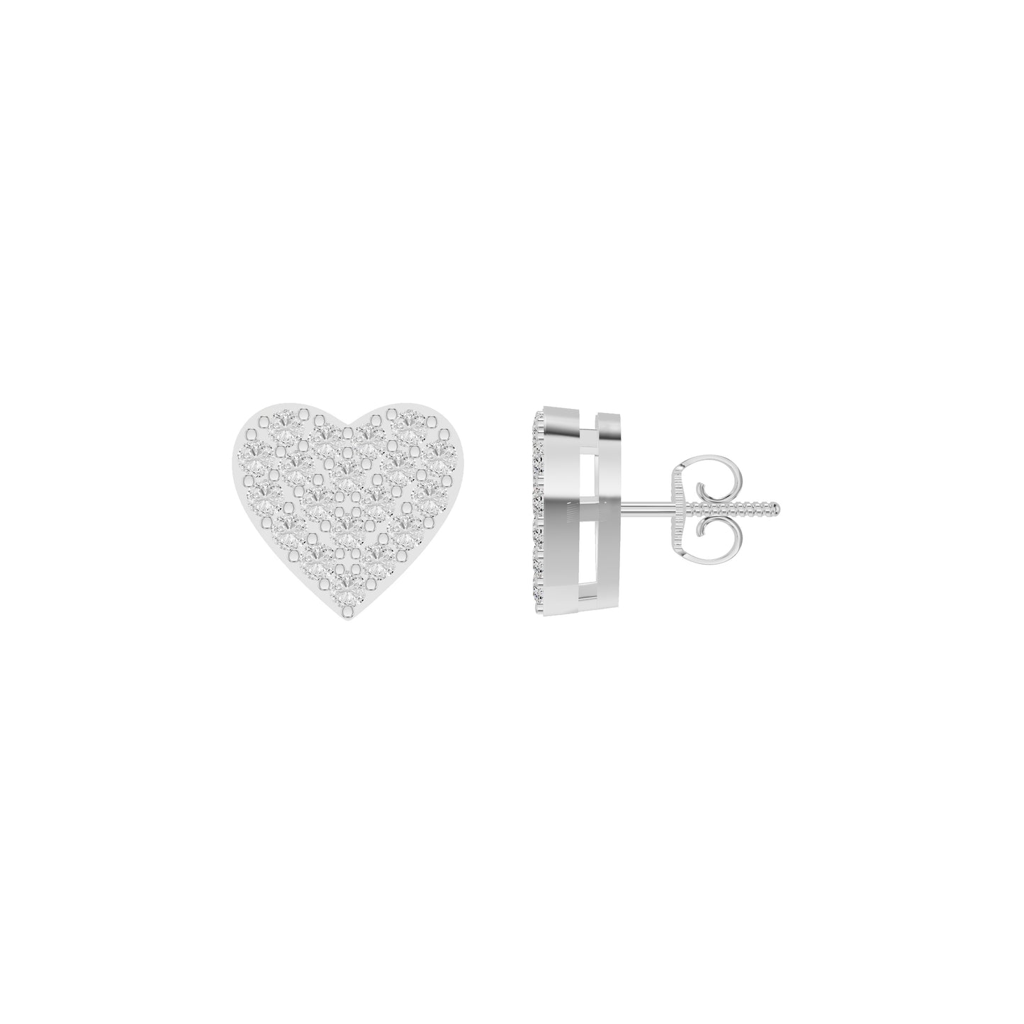 OJ-PS-5221EA 18 KT / White Gold