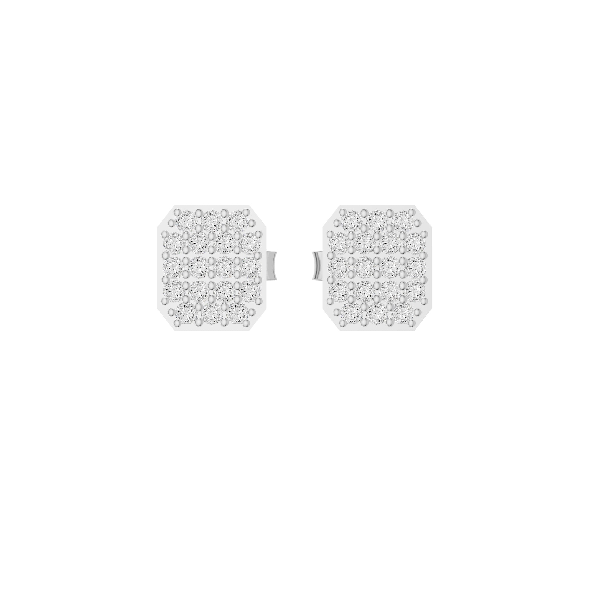 OJ-PS-5222EA 18 KT / White Gold