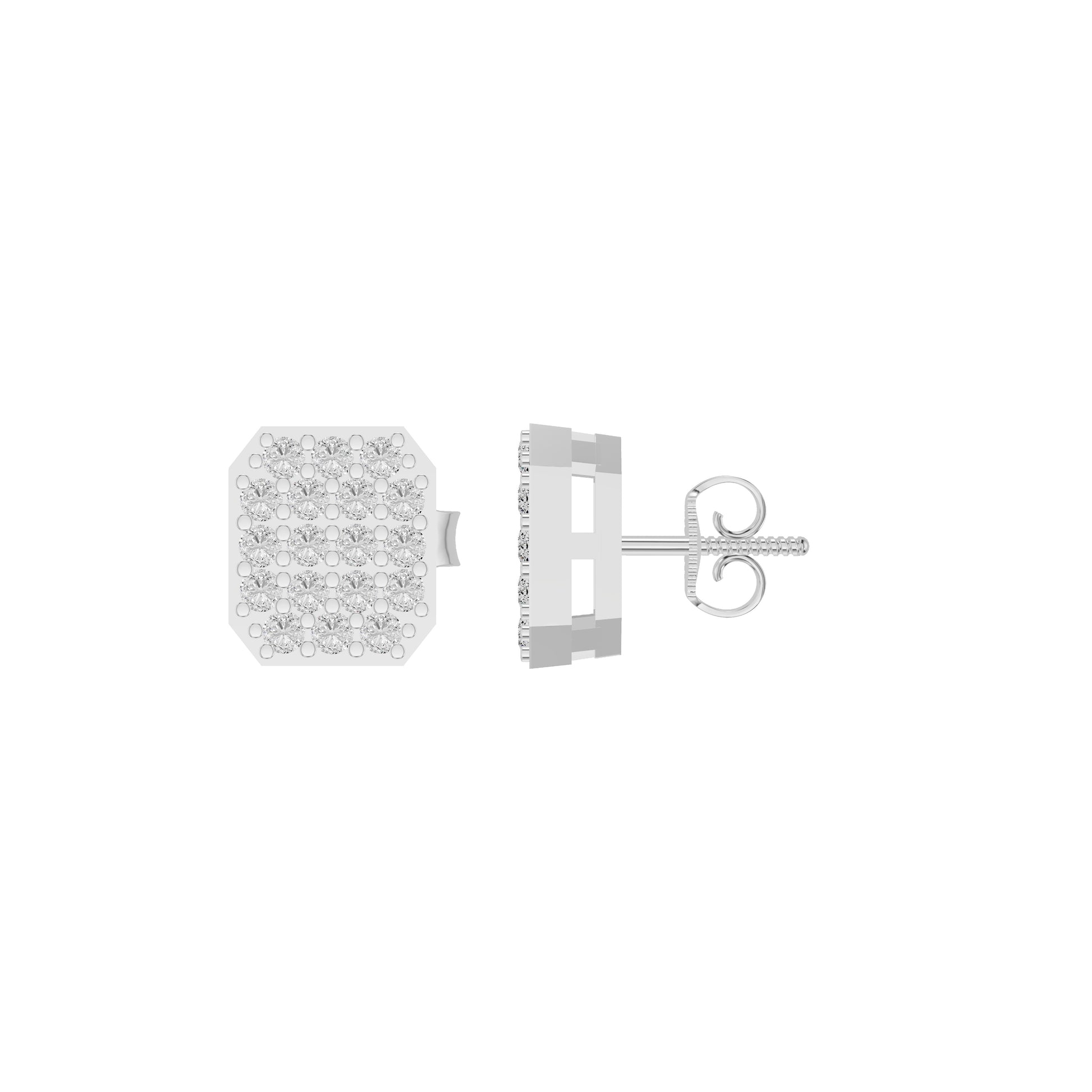 OJ-PS-5222EA 18 KT / White Gold