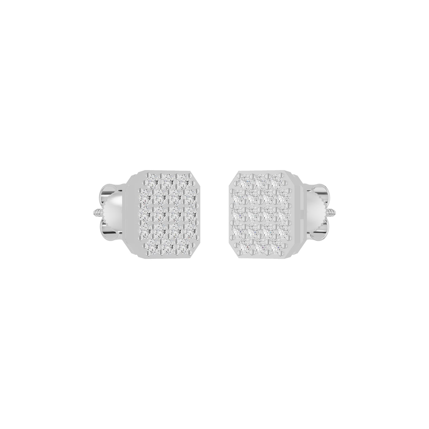 OJ-PS-5222EA 18 KT / White Gold