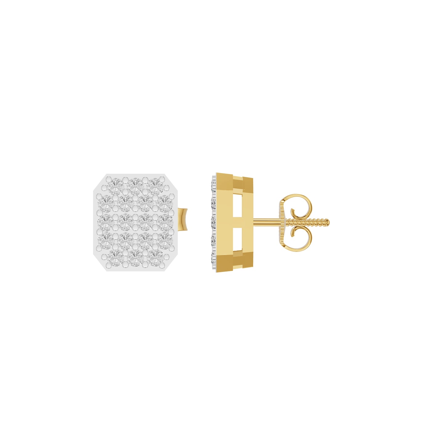 OJ-PS-5222EA 18 KT / Yellow Gold
