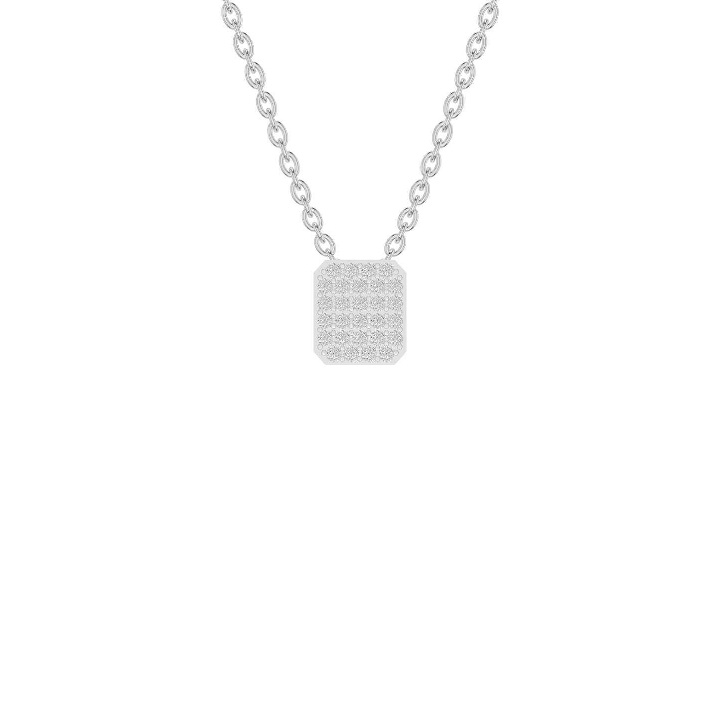 OJ-PS-5222PA 18 KT / White Gold