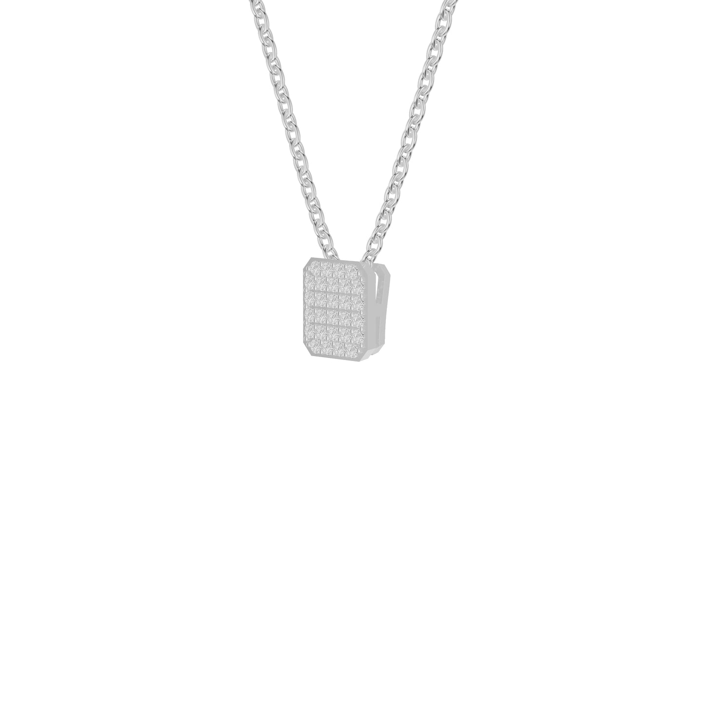 OJ-PS-5222PA 18 KT / White Gold
