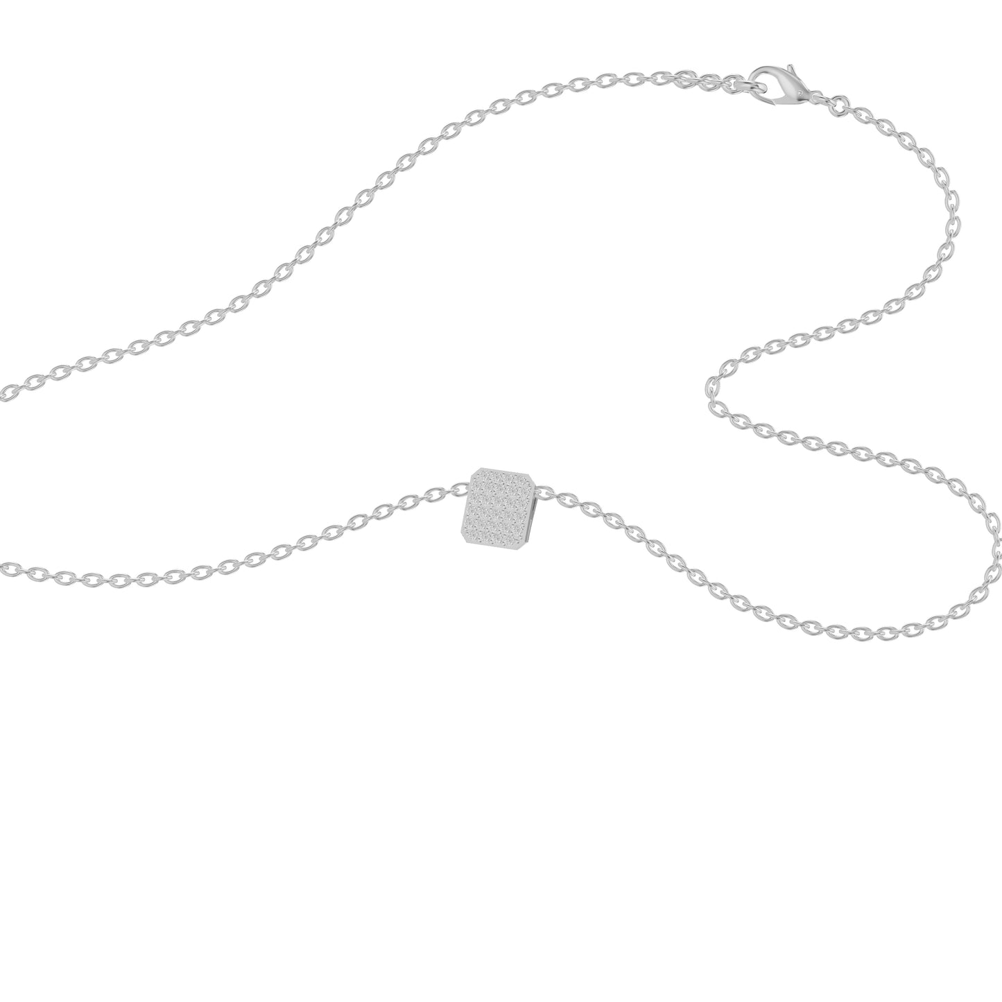 OJ-PS-5222PA 18 KT / White Gold