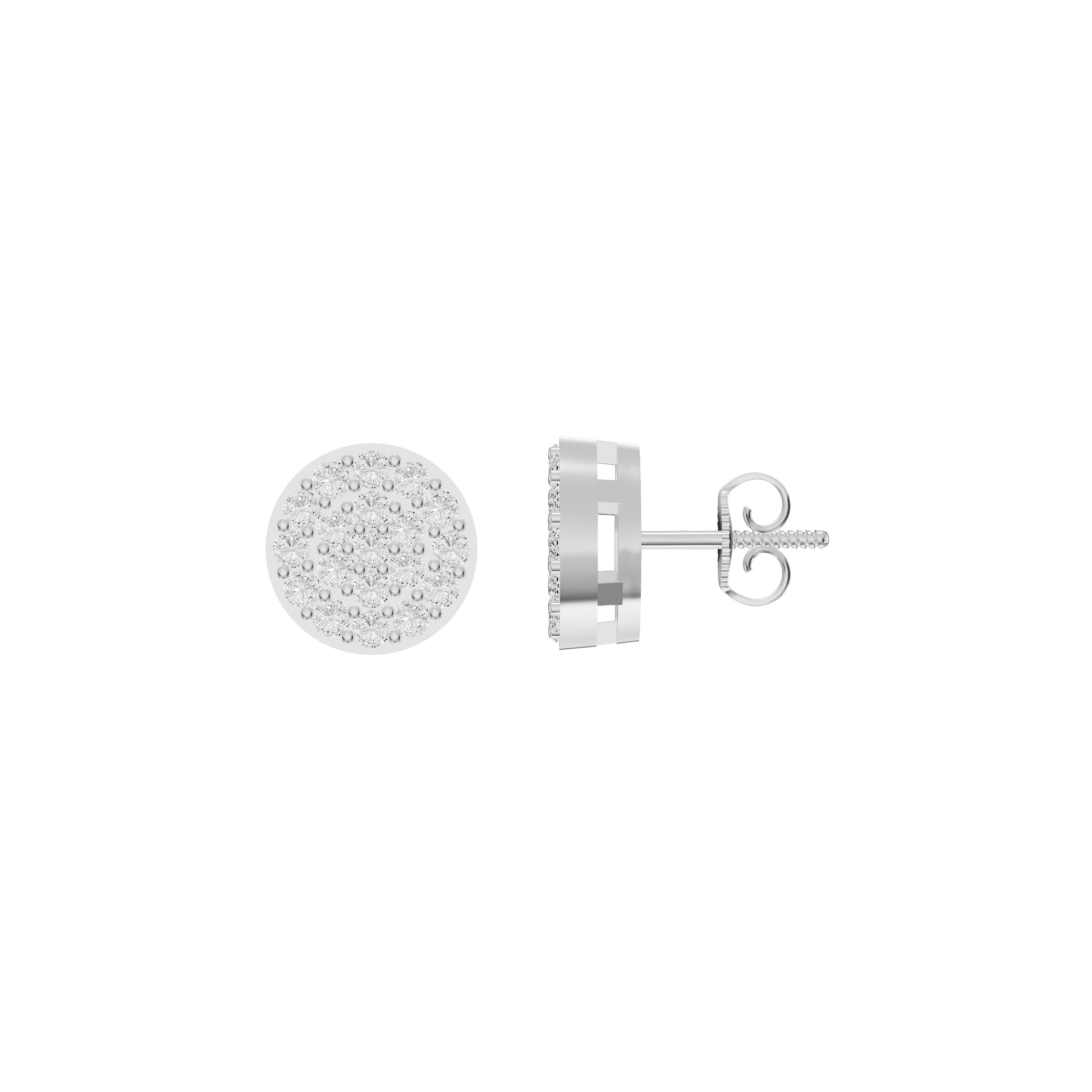 OJ-PS-5226EA 18 KT / White Gold