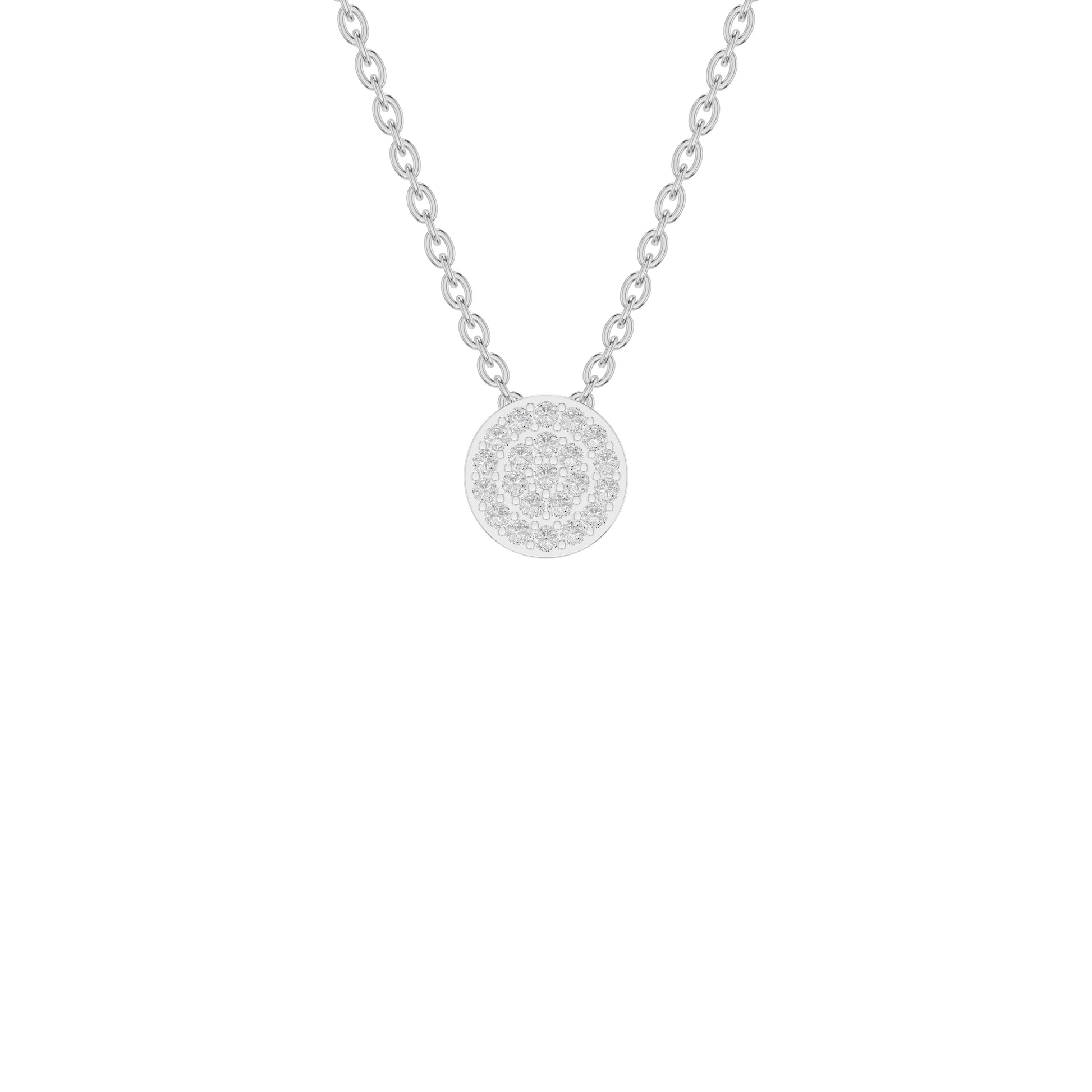 OJ-PS-5226PA 18 KT / White Gold