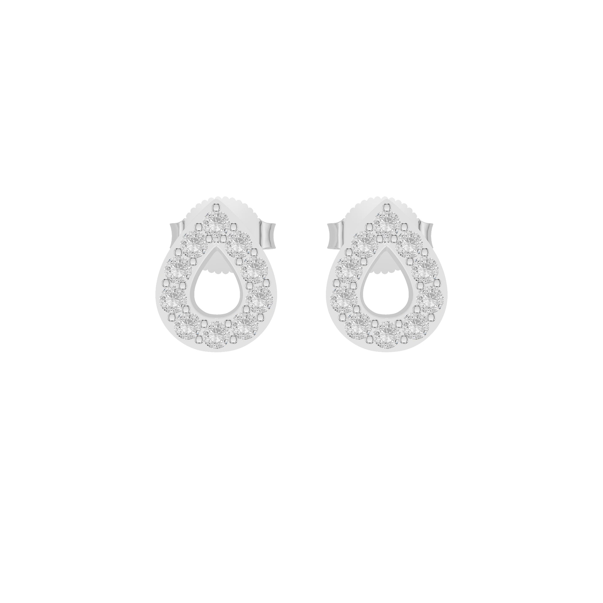 OJ-PS-5227EA 18 KT / White Gold