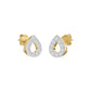 OJ-PS-5227EA 18 KT / Yellow Gold