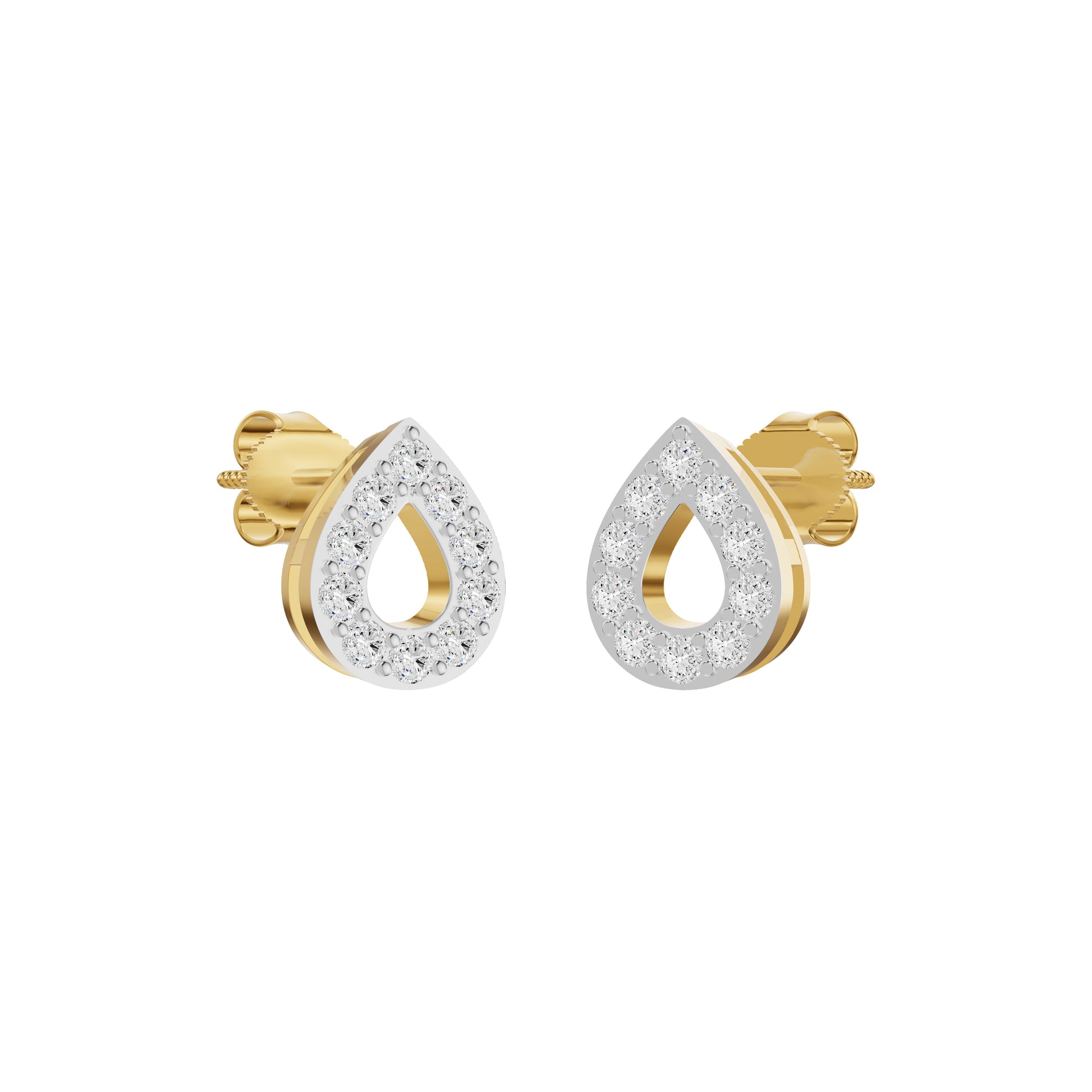 OJ-PS-5227EA 18 KT / Yellow Gold